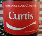 Share A Coke With Curtis Limited Edition Coca Cola Bottle 2017 USA Only $16.99 on eBay