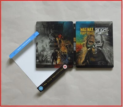 MAD MAX FURY ROAD BLACK & CHROME EDITION - UK BLU-RAY STEELBOOK * - Image 1 of 4