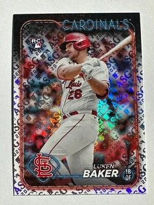 2024 Topps Luken Baker Rookie All-Star Game Foil ASG #207 St. Louis Cardinals - Picture 1 of 2