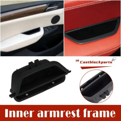Marco reposabrazos interior negro para BMW F25 F26 X3 X4 2010-2016 51417250307 Foto 1 de 4