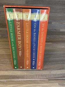The Little House Collection Full Color Laura Ingalls Wilder Boxed Set of 5 - Picture 1 of 11