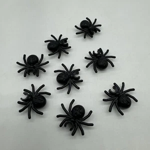 Lot of 8 Lego Small Black Spider 2x2 Stud Harry Potter Haunted Halloween x 1 pc - Picture 1 of 4