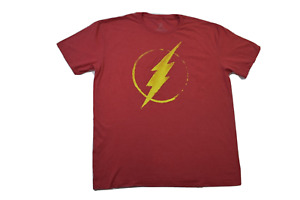 The Flash Mens Distressed Print Logo Shirt New L, XL