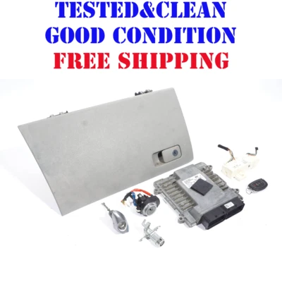 2015-2017 HYUNDAI SONATA 2,4 L JUEGO DE ENCENDIDO MÓDULO DE BLOQUEO DE LLAVE GUANTERA OEM Foto 1 de 4