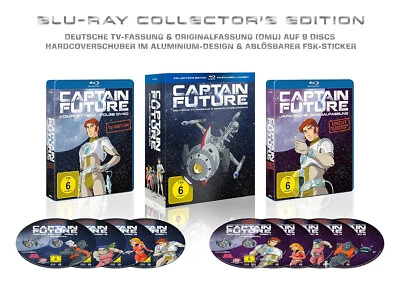 Captain Future - Collector's Edition - TV-Serie, Zeichentrick, Kinder # 9 BLURAY - Bild 1 von 2
