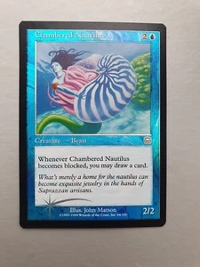 Chambered Nautilus -FOIL, MTG Mercadian Masques (1999) - Picture 1 of 1