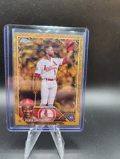2023 Topps Chrome Gilded Collection Gold Etch Wave Refractors Ozzie Smith /75