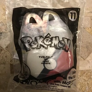 McDonalds POKEMON YVELTAL NEW IN BAG 2014 With Bunnelby Card - Picture 1 of 3
