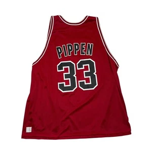 Camiseta reversible vintage del campeón de la NBA de los Chicago Bulls Scottie Pippen #33 talla 52 - Imagen 1 de 17