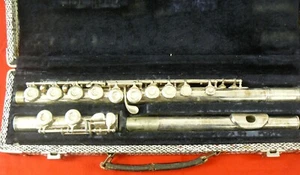 Vintage Gemeinhardt Co. Inc. M-1 Student Flute W/ Case - Picture 1 of 8
