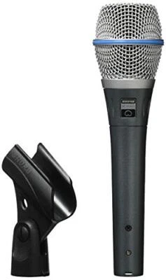 SHURE BETA87C-X Condenser Microphone: Cardioid Unidirectional XLR Wired - Image 1 of 4