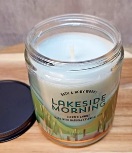 New Bath & Body Works Lakeside Morning Candle 7 Oz - Picture 1 of 2