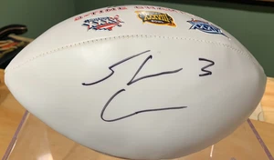 Stephen Gostowski Patriots 3 Time Super Bowl Champion Signed Duke NFL Football - Picture 1 of 3
