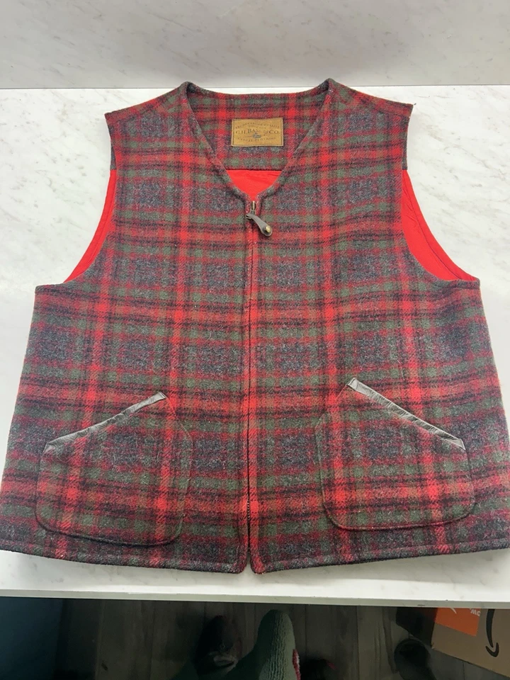 Vintage G.H. Bass & Company Women’s 85% Wool Vest Full Zip Lined Medium Preowned - Image 1 of 4