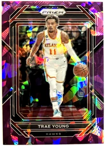 Panini Prizm Purple Ice Prizm #164 Trae Young 2022-23/149 - Imagen 1 de 2