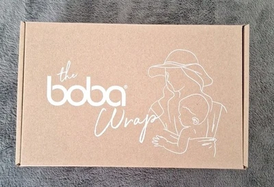 THE BOBA WRAP Portabebés Niño Recién Nacido Eslinga Hasta 35 libras. Negro Foto 1 de 3