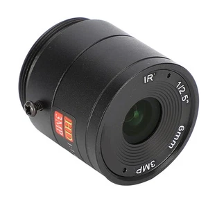 `6Mm 3Mp Hd F1.4 1/2.5 Cs Mount Cctv Lens For Camera - Picture 1 of 9