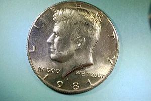 1981-P Kennedy Half Dollar (Ken-70) - Picture 1 of 2