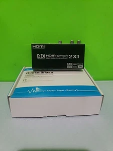 Carte de capture vidéo HDMI 4K UltraHD USB 3.0 boîte ouverte 2x1 commutateur HDMI AVEC AUDIO - Photo 1/9
