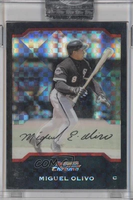 2004 Bowman Chrome X-Fractor /172 Miguel Olivo #119 - Image 1 of 2