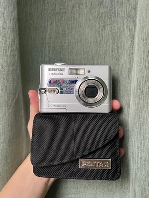 Pentax Optio 50L-fotocamera digitale - Imagen 1 de 4