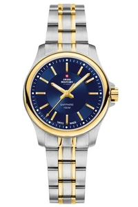 Swiss Military by Chrono SM30201.06 Damenuhr Bicolor mit Edelstahlband 10 ATM Da - Bild 1 von 4