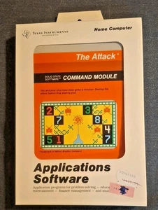 TI-99/4A The Attack New Old Stock. - Picture 1 of 1