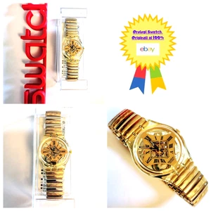 Swatch Gent New White Onyx GK160 GK161 1991 Vintage Armbanduhr 90er - Bild 1 von 8