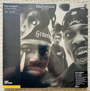 Gravediggaz - 6 Feet Deep VMP Silver Splatter Colour Vinyl Me Please)| 2LP New - Picture 1 of 4