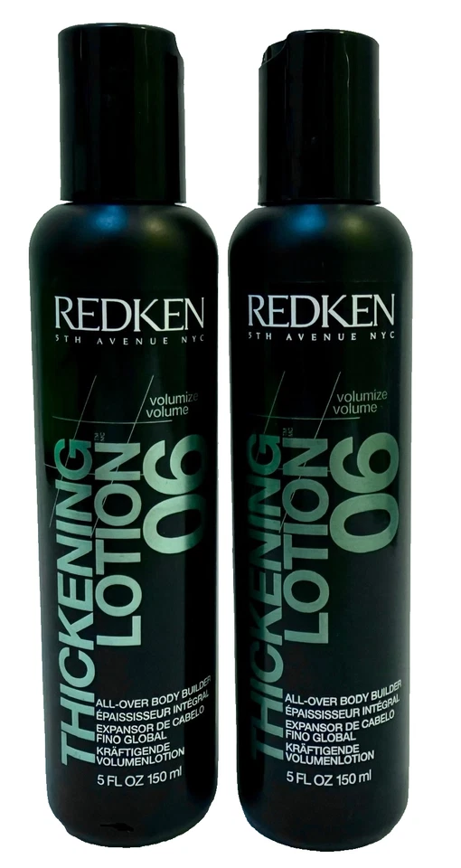 2 Redken 加厚乳液 06 全身生成器丰盈 5 盎司 150 毫升每件全新 — 第 1/1 张图片