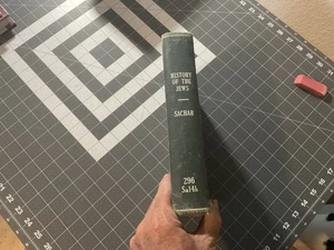 1958 A History Of Jews, By Sachar, HC, Ex Library - Imagen 1 de 16