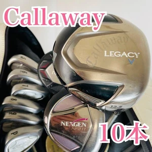 Callaway Women’s Legacy Golf Club Set 10 pcs Driver Irons Putter Used - Picture 1 of 11