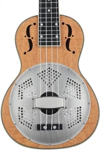 Gold Tone ResoMaple Concert-scale Curly Maple Resonator Ukulele - Natural Satin - Picture 1 of 8