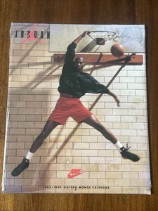 NIKE Michael Jordan 1993 1994 Sixteen Month Calendar Air Jordan Vintage - Picture 1 of 2