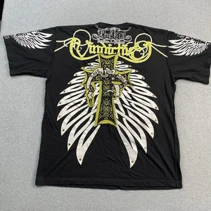 Blac Label Shirt Mens 3X (XL) V-Neck Sweet Revenge Vindictive Cross BLPP VTG Y2K - Picture 1 of 15