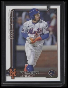 Tarjeta de acompañante 2025 Topps #CTC-1 Francisco Lindor - Imagen 1 de 2