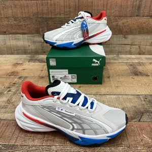 Puma BMW MMS Spirex weiß/kobalt Herren Sportschuhe Größe 8 neu im Karton! - Bild 1 von 7