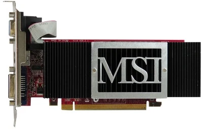 MSI NVIDIA GEFORCE 8400 GS 256MB NX8400GS-TD256EH PCIe - Image 1 of 2