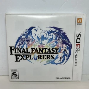 Final Fantasy Explorers (Nintendo 3DS, 2016) KOMPLETT GETESTET CIB - Bild 1 von 4