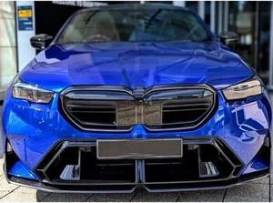 BMW G90 G99 M5 Carbon Fiber Front Bumper Lips Spoilers Splitters FREE SHIPPING - Picture 1 of 3