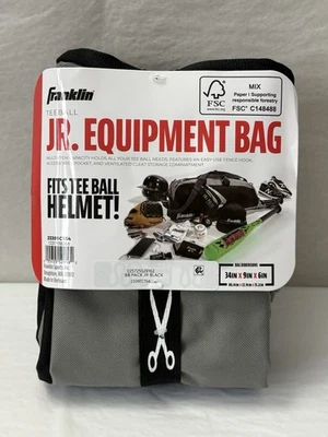 Nuevo Franklin Tee Ball JR. Bolsa de Equipo 34"x9"x6" Bates Botines Guante Bolas (D26) Foto 1 de 3
