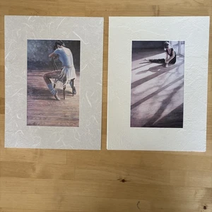 Steve Hanks In the Studio & Taking Five 8x10 Dancer Print 1987 Leslie Levy - Bild 1 von 11