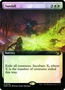 Magic The Gathering MTG SUNFALL EXTENDED ART FOIL March of the Machine NM - Bild 1 von 1