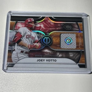 Reliquia de aprobación 2022 Topps Tribute Joey Votto #d/199 Rojos - Imagen 1 de 3