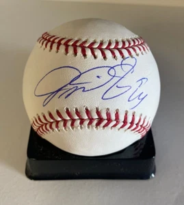 MARTIN PRADO ATLANTA BRAVES SIGNED AUTOGRAPHED M.L. BASEBALL BECKETT AUTH - Picture 1 of 3