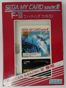 Sega Mark III F-16 Fighting Falcon Japan w/ Box and Manual 0238 SP - Picture 1 of 4