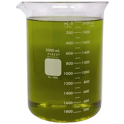PYREX Griffin Low Form 2000mL Beaker Graduated