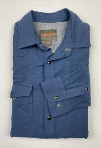 Northwest Territory Mens Snap Buttons Button Up Long Sleeve Shirt Size S - Picture 1 of 7
