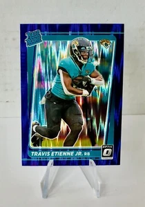 TRAVIS ETIENNE JR. 2021 Panini Optic Football #214 RC Purple Shock Jacksonville - Picture 1 of 2
