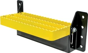Black and Yellow Flip-Up Step for Multiple Applications - Fast Shipping - Picture 1 of 7